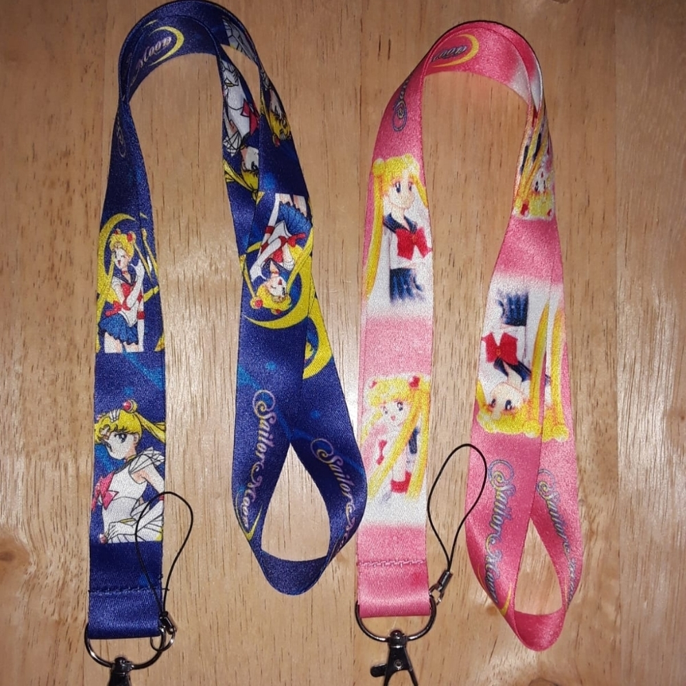 H2. 2 Japan Anime Sailor Moon Combo A Lanyards